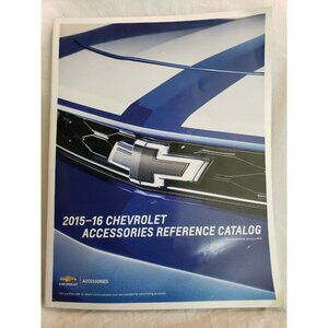 Chevrolet Accessories Catalog All Makes Models Reference Pricing Guide 2015 2016